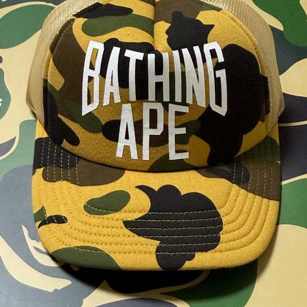 베이프 메쉬 캡 새상품