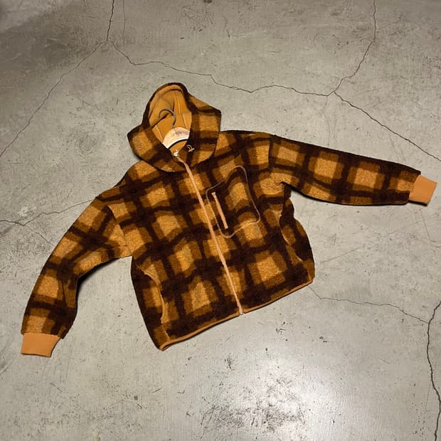 JW 앤더슨 뽀글이 후드 집업 