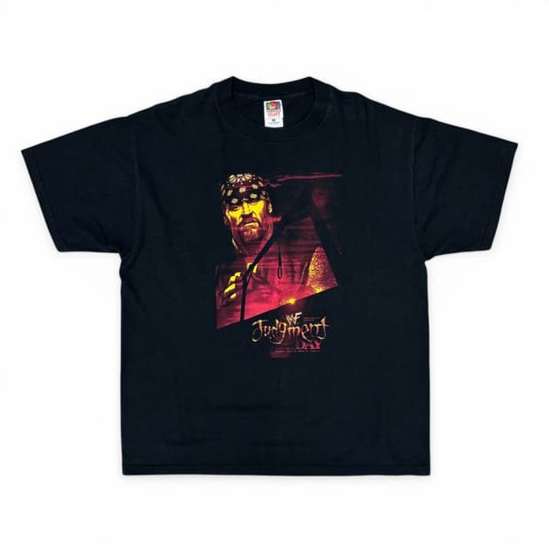 2002 WWE Judgement Day 프로모 티셔츠