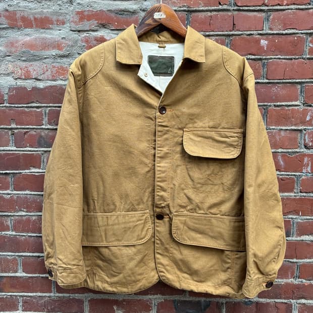 일본 유나이티드 애로우 캔버스 헌팅 자켓