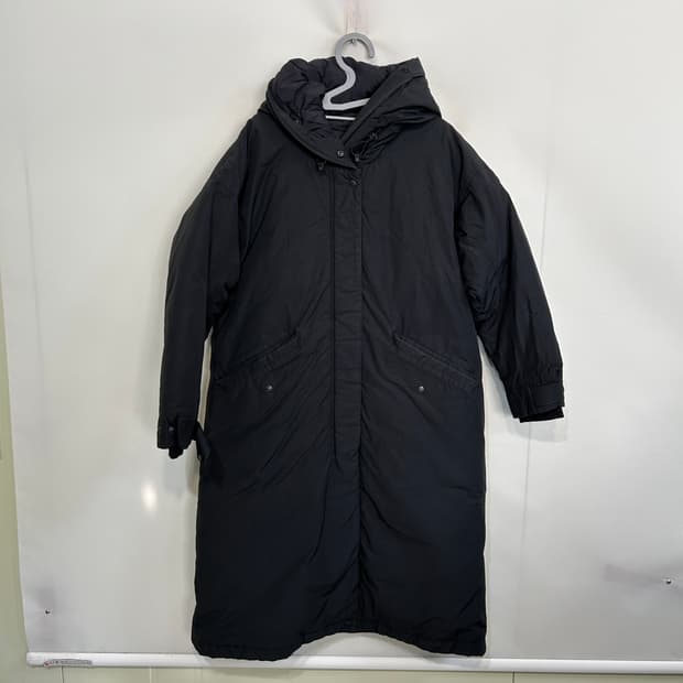 코오롱 여성 다운 롱패딩 100 블랙