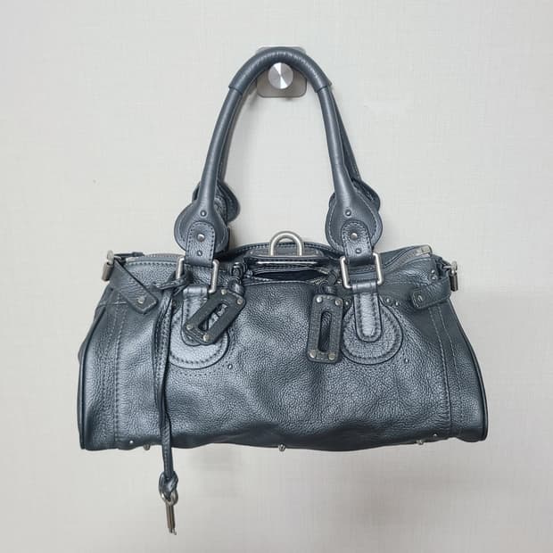 끌로에 패딩턴 토트백 실버그레이