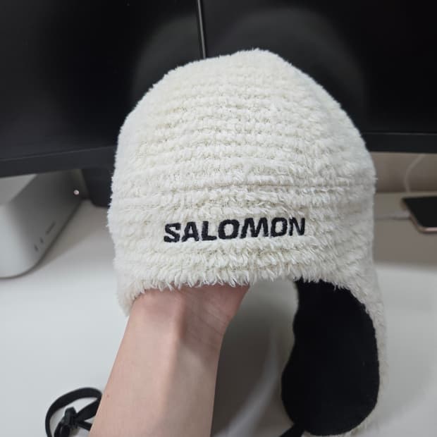 살로몬 시에라 플리스 비니 크림