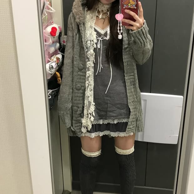 스윙잉서울홍대 빈티지 코디 세트 / 미라이클립 모리 선가든파티 크루