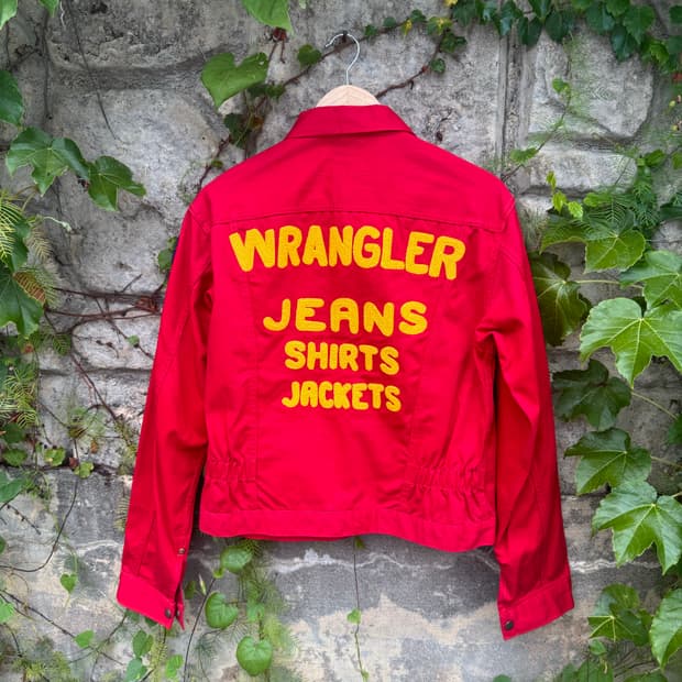초레어! 90s wrangler 랭글러 블루벨 12mjz 챔피언 자켓