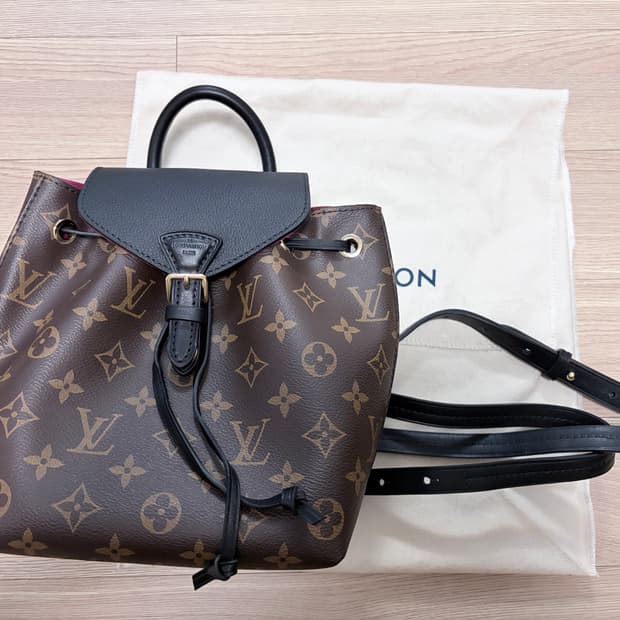 루이비통 몽수리 bb 백팩