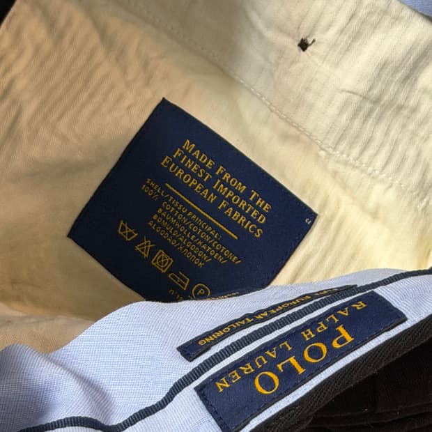 폴로 유로피언  코튼팬츠 POLO COTTON PANTS