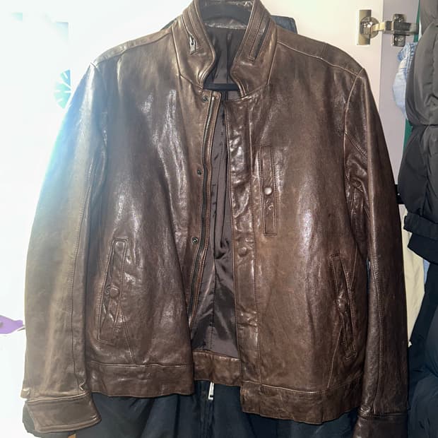 sieg 시에그 빈티지 레더자켓