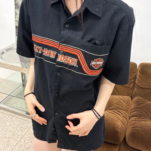 90’s Harley-Davidson 반팔티