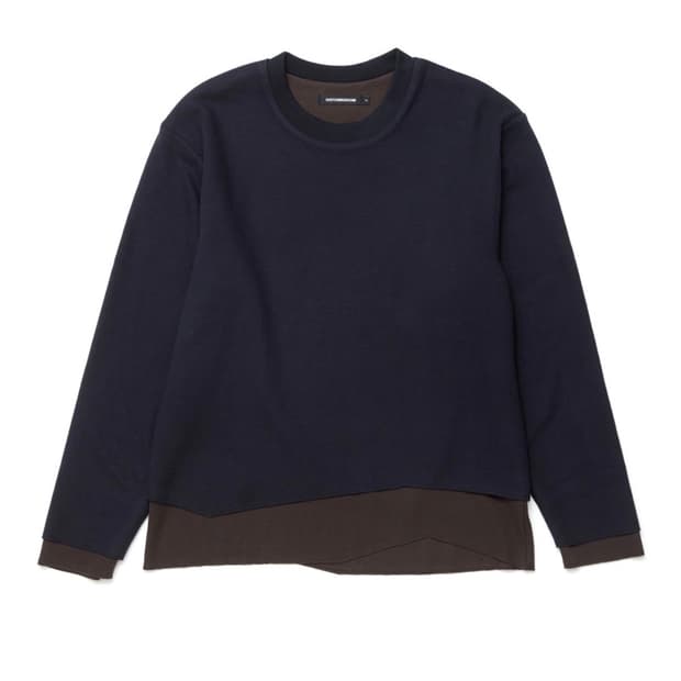 HATCHINGROOM (해칭룸) 컷 아웃 티 다크 네이비