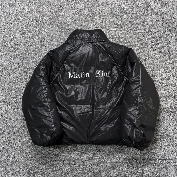 Name : 마뗑킴 마뗑로고 투웨이 코팅 다운 유광 숏패딩 :)