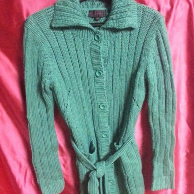 베이직하우스 여성 롱 가디건 그린 90