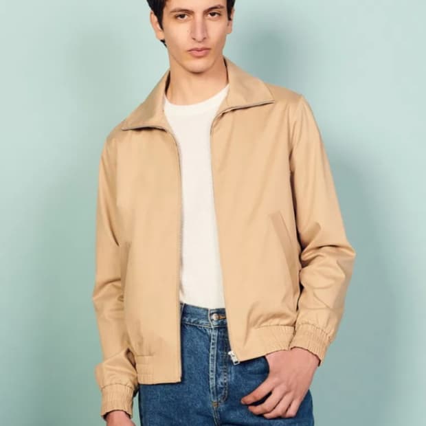 [SANDRO] 산드로 남성 블루종 봄버자켓 100사이즈