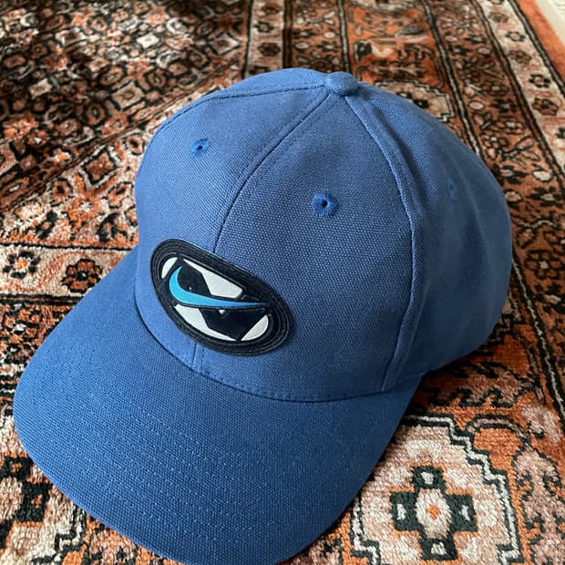 90s nike canvas vintage cap(데드스탁)
