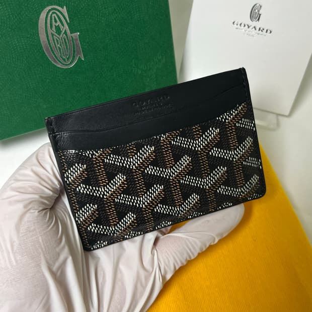 [정품] 고야드 생쉴피스 카드지갑 블랙