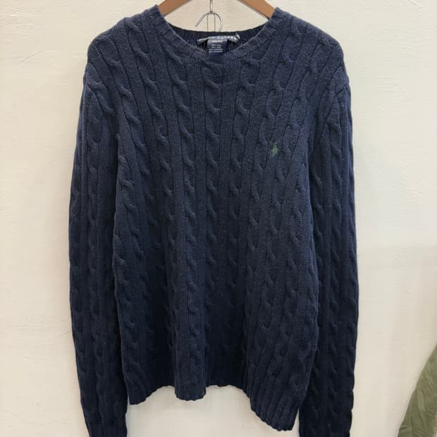 폴로 울캐시 니트