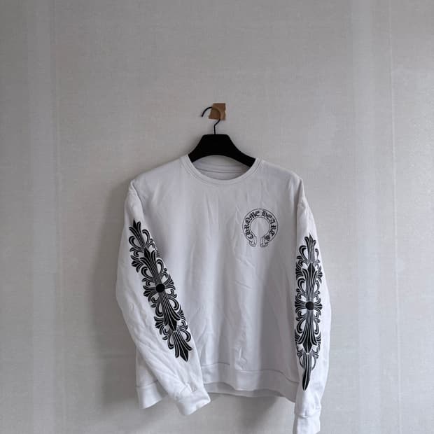 [최저가] 크롬하츠 플로럴 홀스슈 맨투맨 S