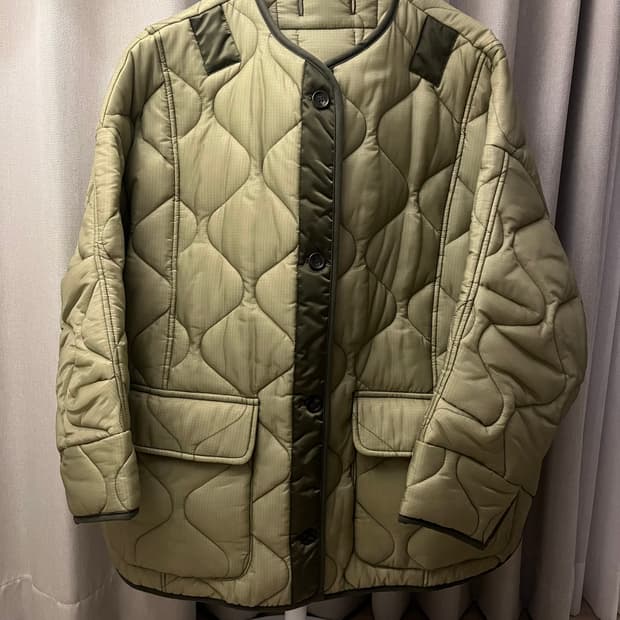 프랭키샵 테디퀼팅 자켓