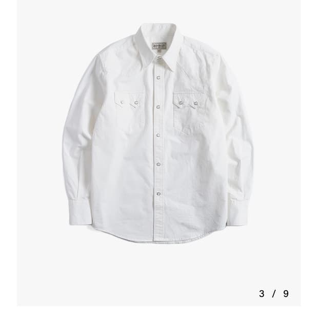 [M] 부기 홀리데이 웨스턴 셔츠