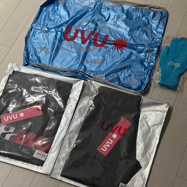 Uvu 시카고 레이싱백+장갑 / 나시 XL / 하프타이즈 L