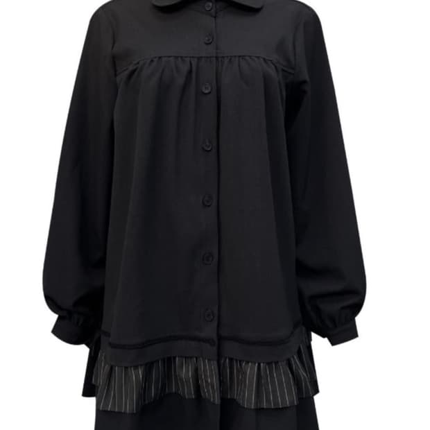 체메씨 striped frill 원피스