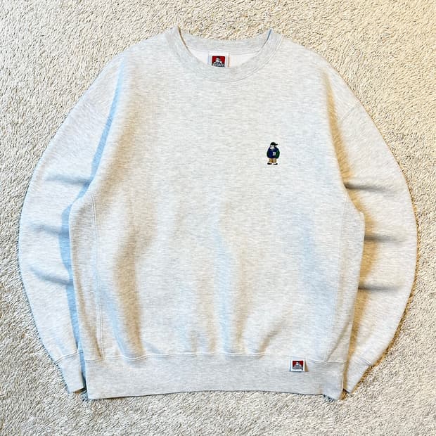 벤데이비스 BEN DAVIS 화이트라벨 미니 고릴라 맨투맨 오트밀