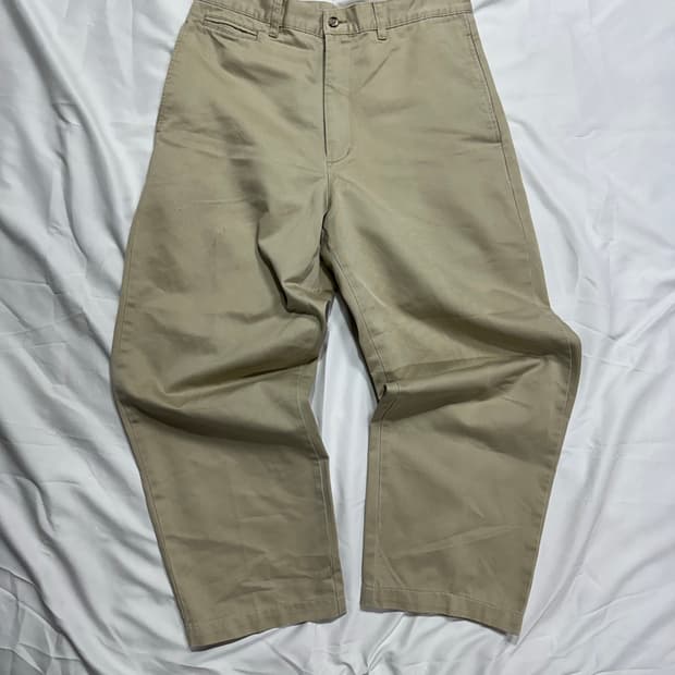 L.L.Bean 와이드 치노팬츠 32