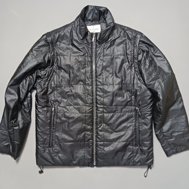 [L] 트루사르디 골프 블랙 경량 퀄팅 베스트 패딩