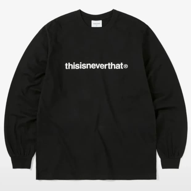 T-logo L/S Tee Black 새상품