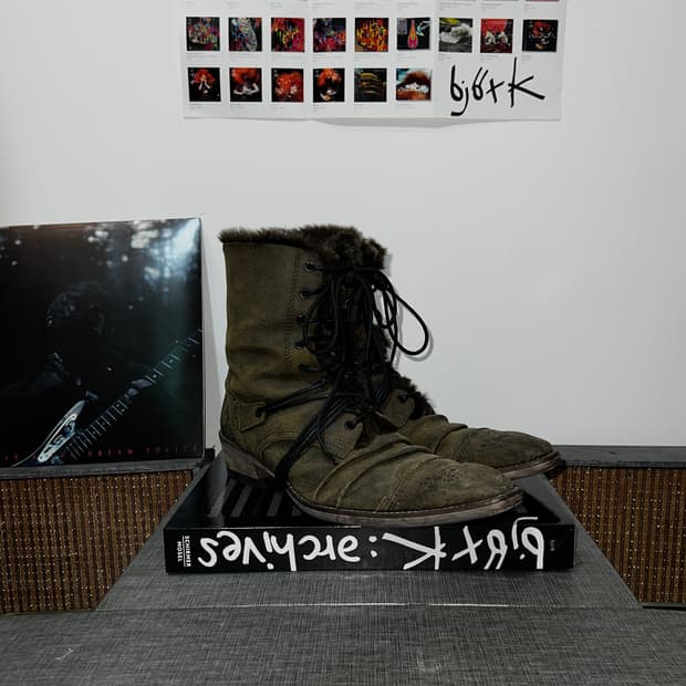 토네이도 마트 백 지퍼 리얼 퍼 부츠