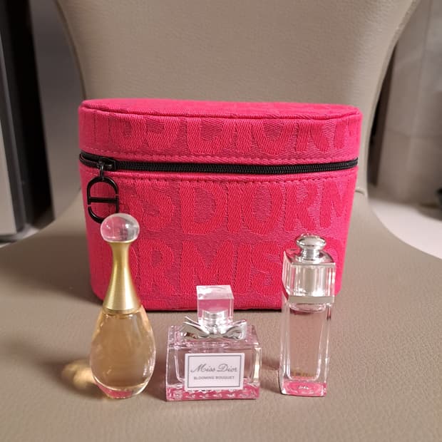 디올 미니 향수 3종 + 파우치 세트