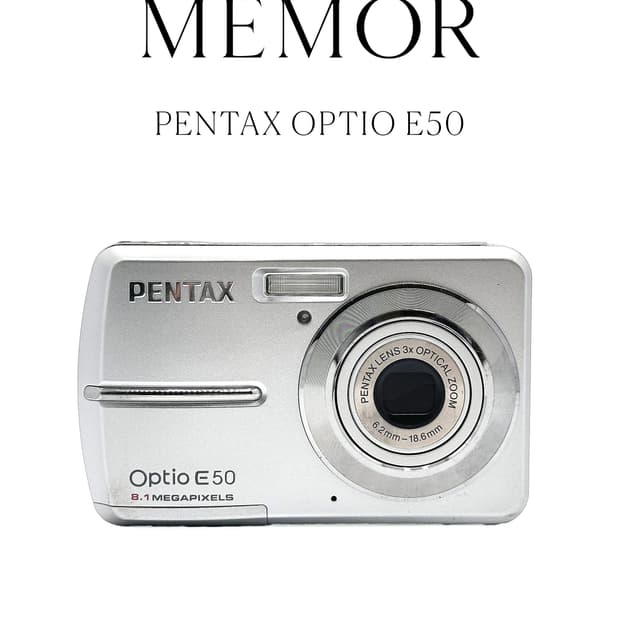 뽀얀느낌🤍PENTAX OPTIO E50 펜탁스 디카 카메라