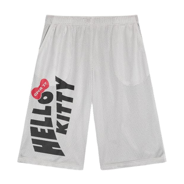 오픈와이와이 헬로키티 메쉬 쇼츠 sm 버뮤다 트레이닝 팬츠