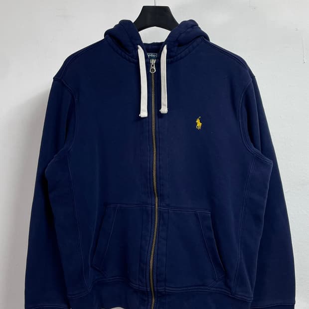 폴로 랄프로렌 헤비스웻 네이비 후드집업 (on.151)  
