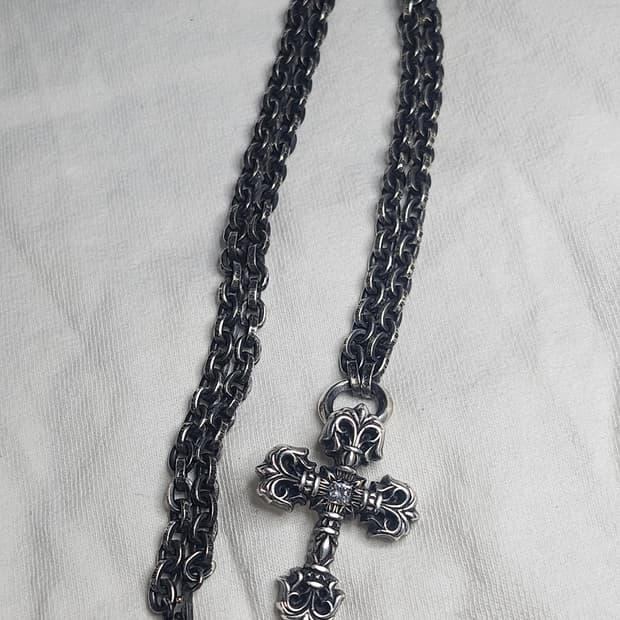 크롬하츠 필리그리 페이페 일체형 다이아 1p 