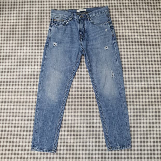 자라 슬림핏 데님 청바지 남자31