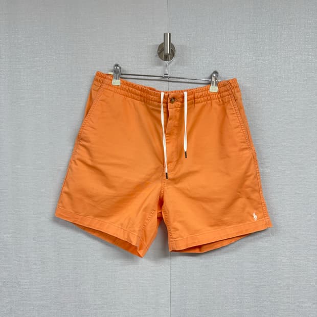 폴로 랄프로렌 화이트포니 면 반바지
