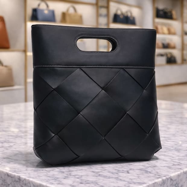 [S급] 보테가 베네타 인트레치아토 위빙 토트백 블랙 판매합니다!!!