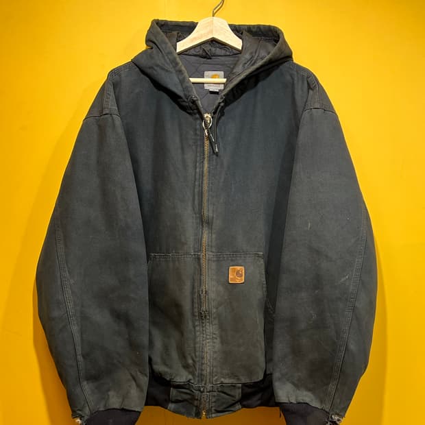 00s 칼하트 J280 워시드 덕 액티브 자켓 BLK XL