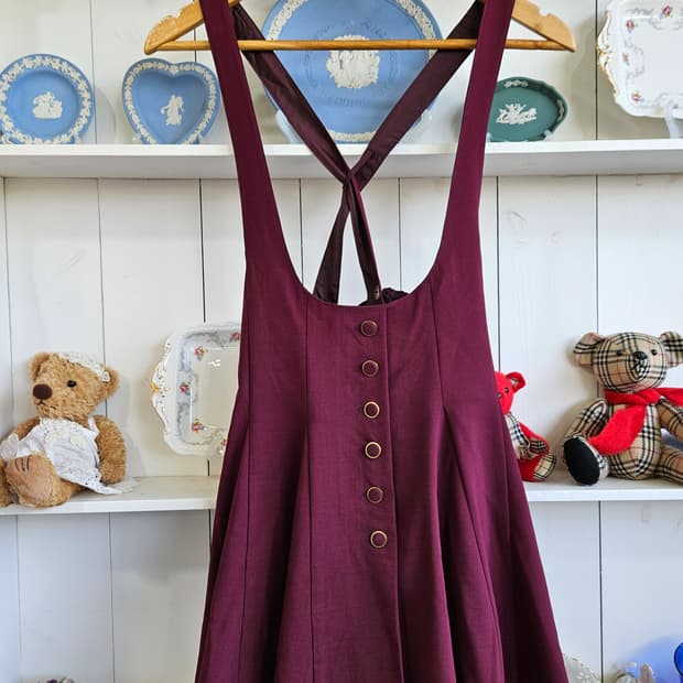 Secret Magic 와인 점퍼원피스