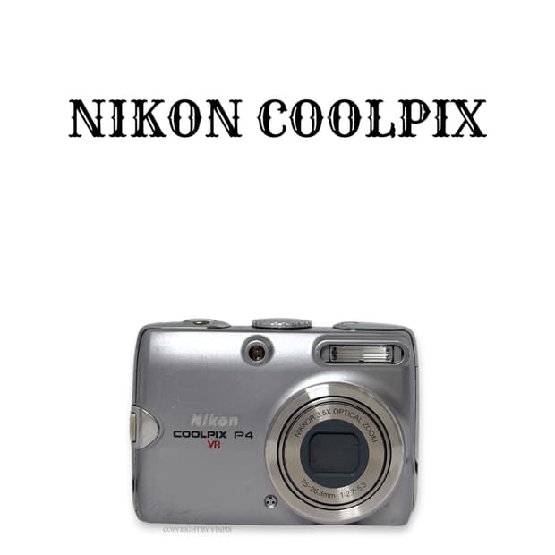 니콘 쿨픽스 P4(coolpix p4) 빈티지 디지털 카메라 디카