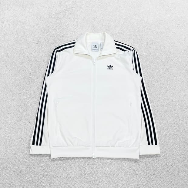 아디다스 베켄바우어 트랙탑 져지 화이트 블랙