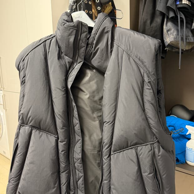 준지 24fw 숏 다운 패딩 베스트 46