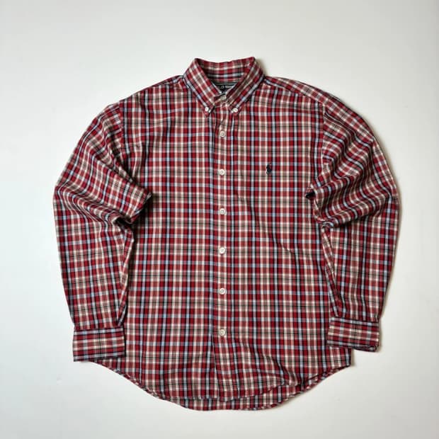 폴로스포츠 90's 컨트리 체크 셔츠 PN8147