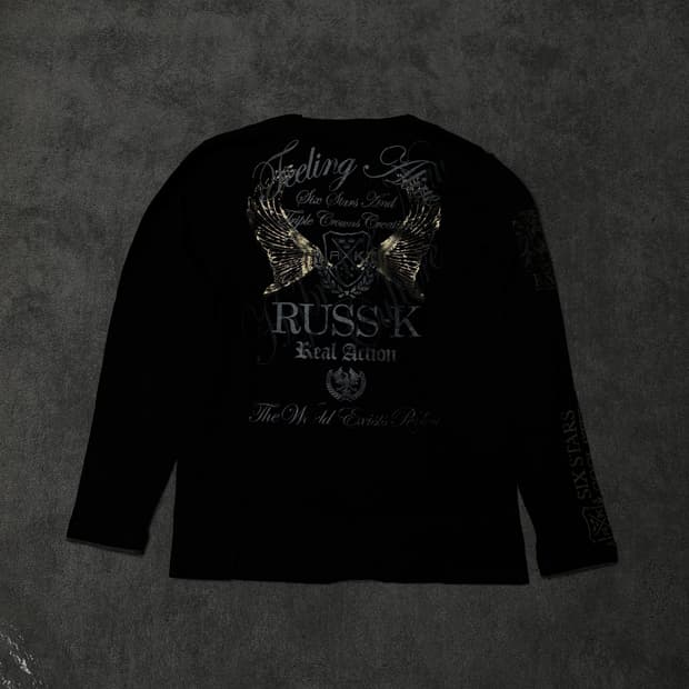 Vintage V-kei mood Punk longsleeve