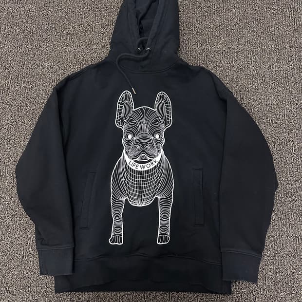 라이프워크 후드티셔츠 블랙 M