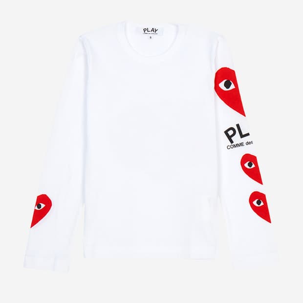 꼼데가르송 하트 롱슬리브