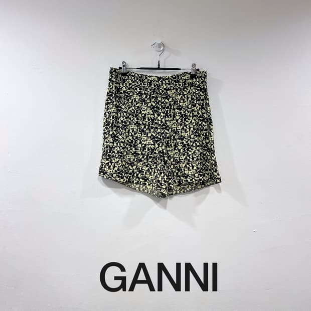 GANNI 가니 프린티드 팬츠