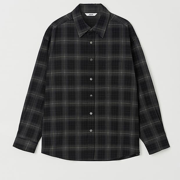 주앙옴므 루즈드 체크 셔츠