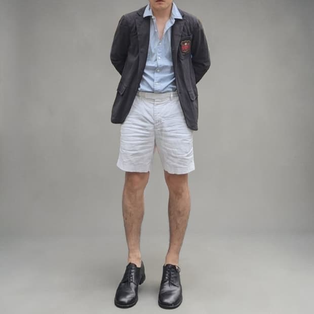 폴로 랄프포렌 린넨 100 반바지 M0433